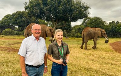 Sakata’s Squash Donation to Glen Afric Country Lodge’s Elephants